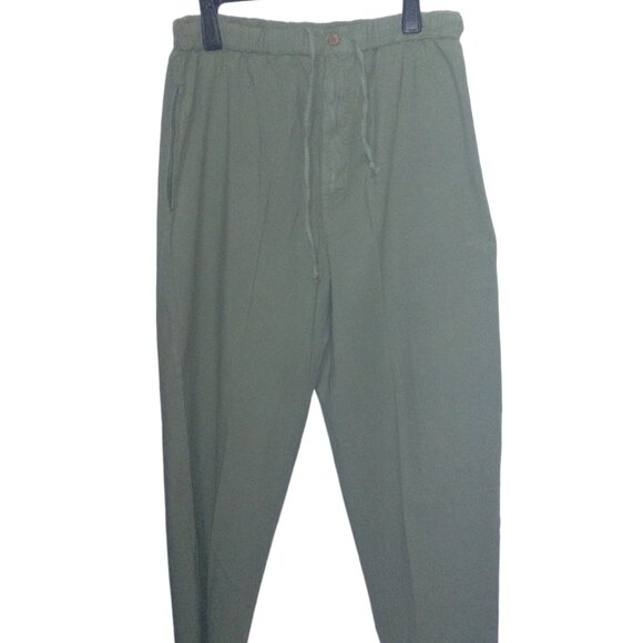 'UNISEX' GREEN PANS COTTON TWO-PIECE - Picture 9 of 16